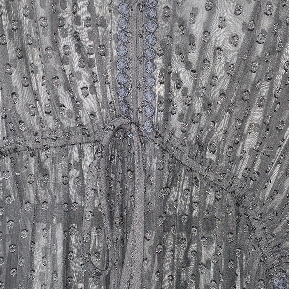 BLACK CHIFFON DRESS - Picture 3 of 4